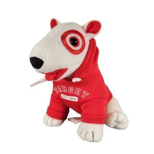 Target Bullseye Dog Plush 2023 Hoodie Recruitment TAG0201 7" Stuffed Toy